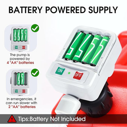 Portable Battery Powered Fuel Transfer Pump