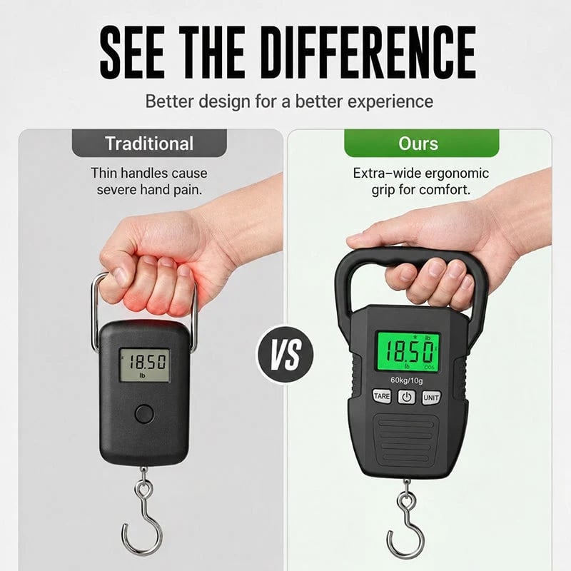 🔥HOT SALE🔥⏰Digital Handheld Luggage Scale