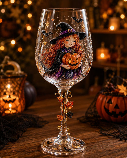 ⏳ Last Day 49% OFF – 🎃 3D Halloween Sculpted Glass Collection | Premium Clear Glass with Raised Spooky Characters, Glossy Seasonal Details & 6 Collectible Designs ✨