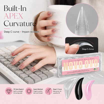 🖤✨3D Gothic Claw Press-On Nails | Instant Salon Drama