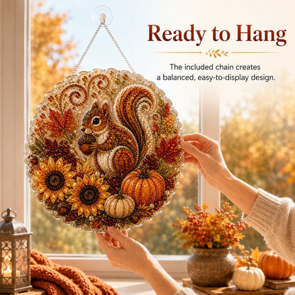 Autumn Diamond Painting Hanging Ornament