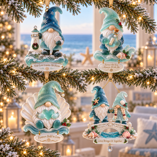 Coastal Gnome Christmas Decor | Enduring Love