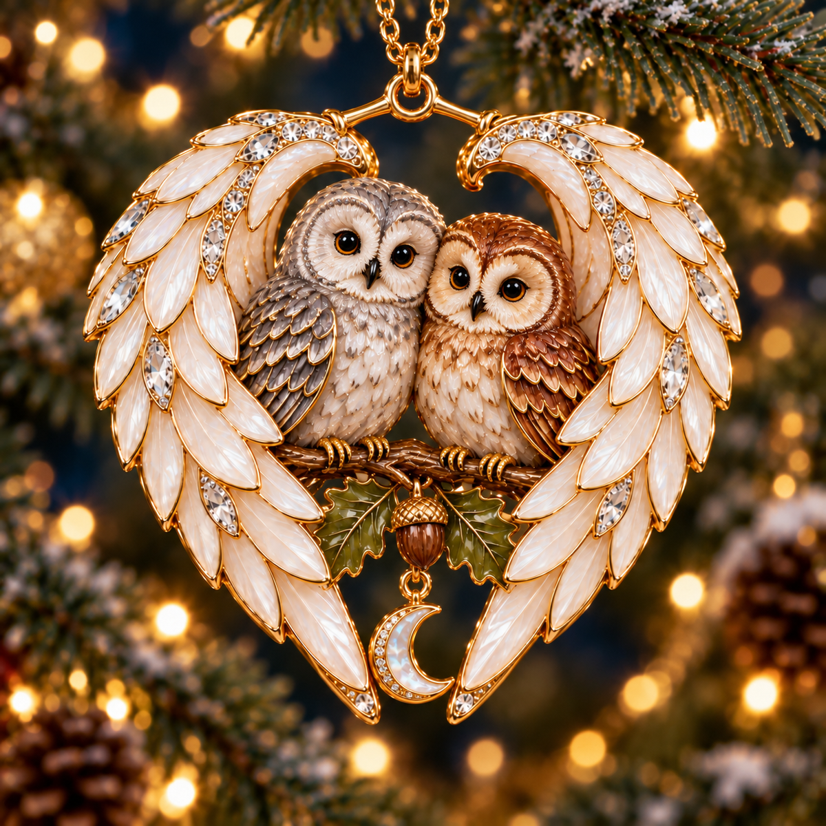 ❤️ 2026 Angel Wing Heart Bird Ornaments | 8 Keepsake Designs
