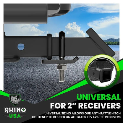 🔥LAST DAY 50% OFF - 🚗🛠️Anti-Rattle Hitch Tightener & Stabilizer