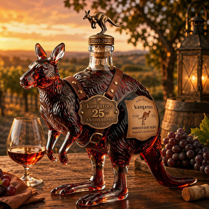 Kangaroo 25th Anniversary Decanter Set
