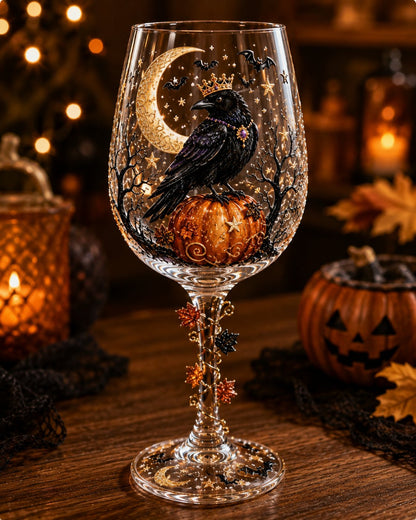 ⏳ Last Day 49% OFF – 🎃 3D Halloween Sculpted Glass Collection | Premium Clear Glass with Raised Spooky Characters, Glossy Seasonal Details & 6 Collectible Designs ✨