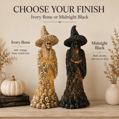 🔥Flash Sale 50% OFF-Skeleton Witch Ornament