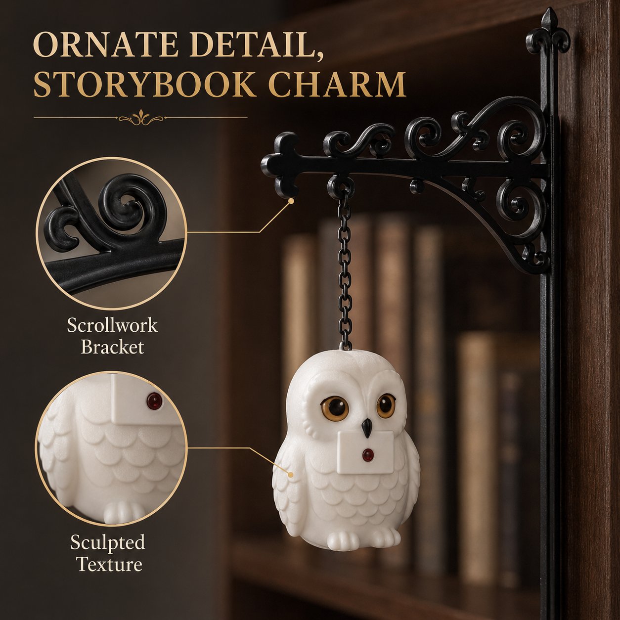 🔥 LIMITED TIME 49% OFF – 📚✨ Enchanted Hanging Bookshelf Light | Soft Ambient Lantern Glow for Reading Nooks, Bookcases & Cozy Book Lover Gifts 🕯️