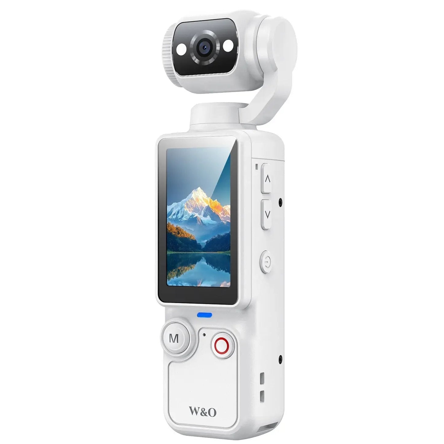 🎥 Upgraded Vlogging Camera – 180° Rotating Lens, Full-Body Video Recorder for Travel, Daily Life & Content Creation