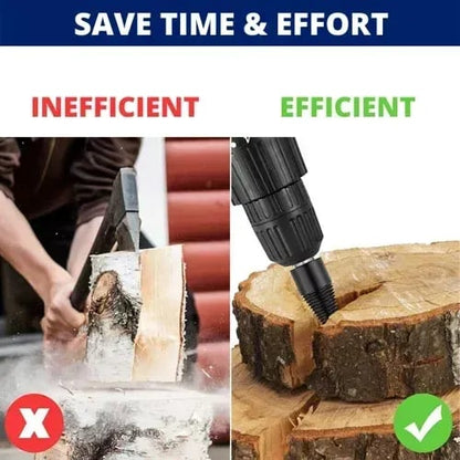 🎉 Wood Log Splitter Firewood Drill Bit