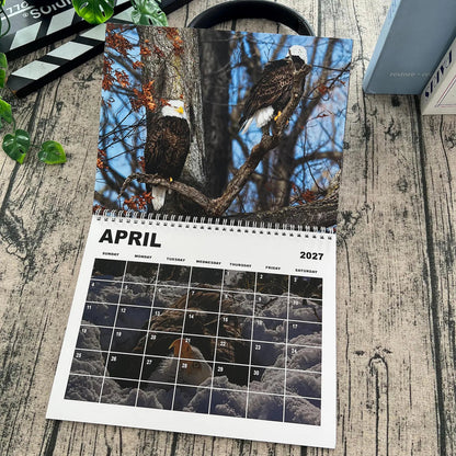 Jackie & Shadow 2027 Bald Eagle Wall Calendar