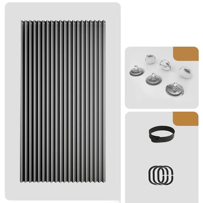 🎉⏰🔥LIMITED TIME 49% OFF! ⭐No-Drill Magnetic Accordion Door Curtain
