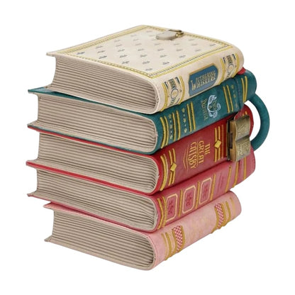 🔥2026 HOT SALE 49% OFF 📚 Vintage Stacked Book Novelty Handbag(📦Buy 2 Free Shipping)