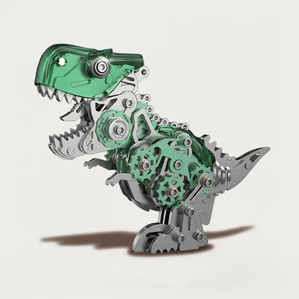 🦖⚙️Steampunk T-Rex Mechanical Assembly Model,