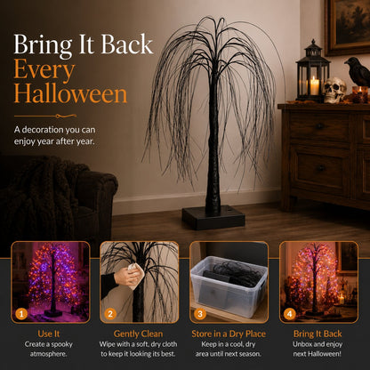 🎃 Spooky Halloween Tree Light - Buy 2 Get Free Shipping