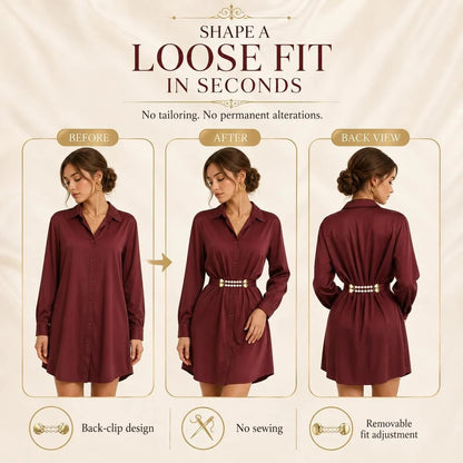 📿Multi-use Waist Cinch Clip | Cardigan & Shawl Clothing Fastener💎