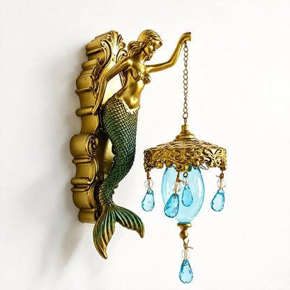 🎉Vintage Mermaid Wall Sconce – For Indoor and Outdoor Use