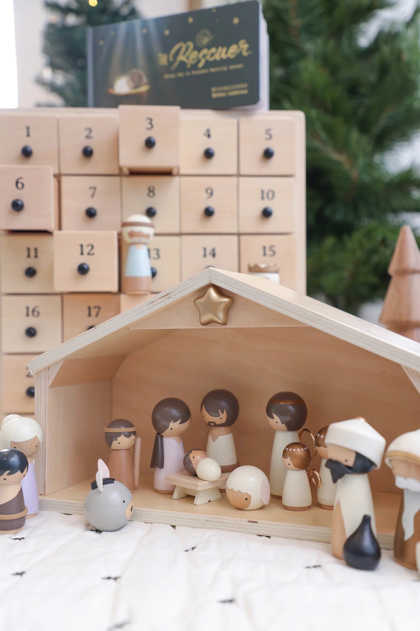 🔥[Official Licensed] ✝Nativity Advent Calendar 2026 – Christmas Countdown with Nativity Figures
