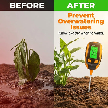 🔥Hot Sale 49% OFF🌱4-in-1 Soil Moisture Meter Digital