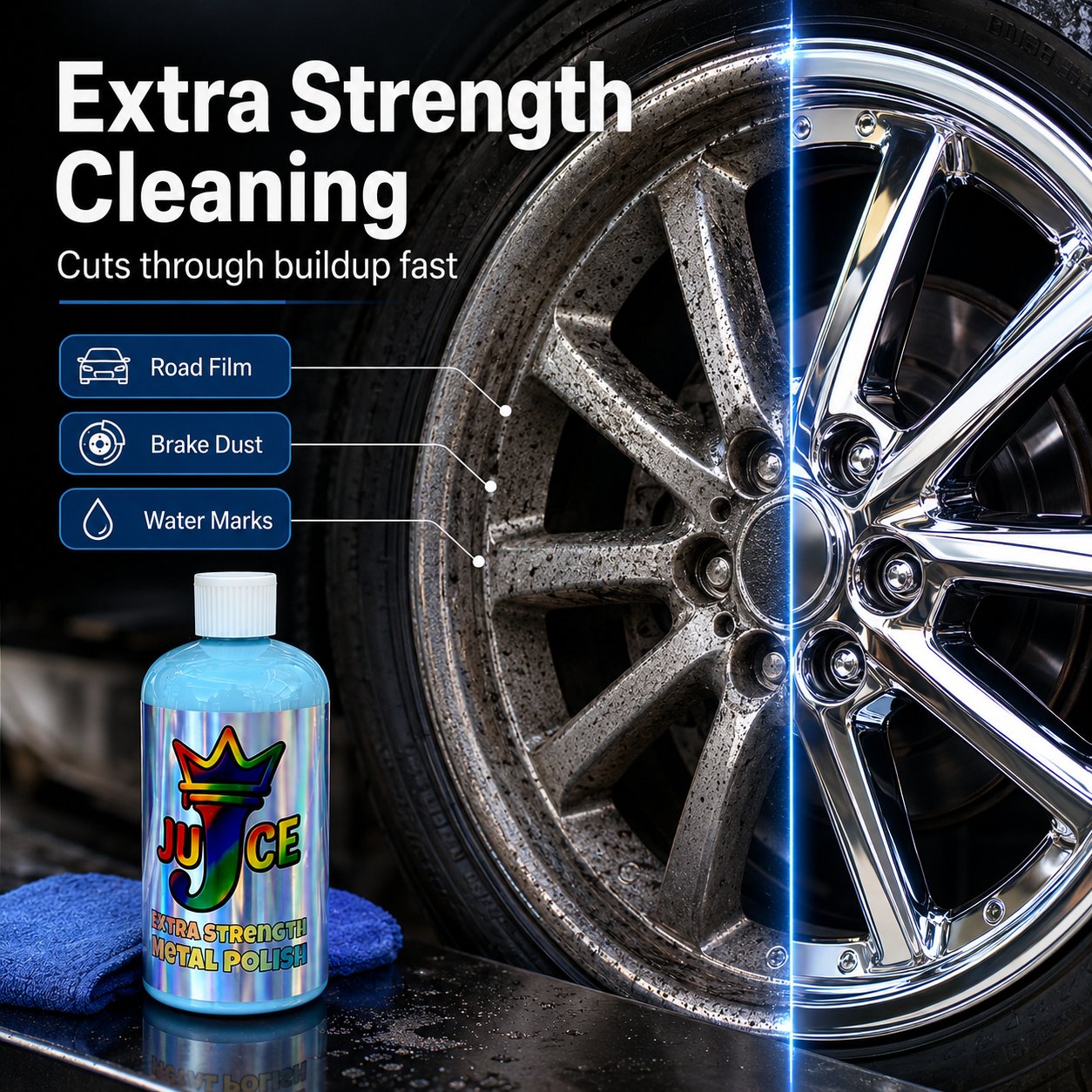 🔥LAST DAY 50% OFF - 🚗✨ Multi‑Purpose Metal Polish Kit