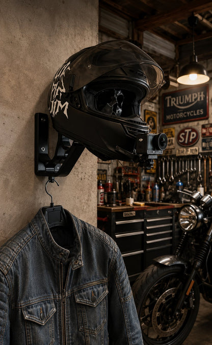 Black Knight Skull Helmet Stand 🔥 BUY 2 FREE SHIPPING