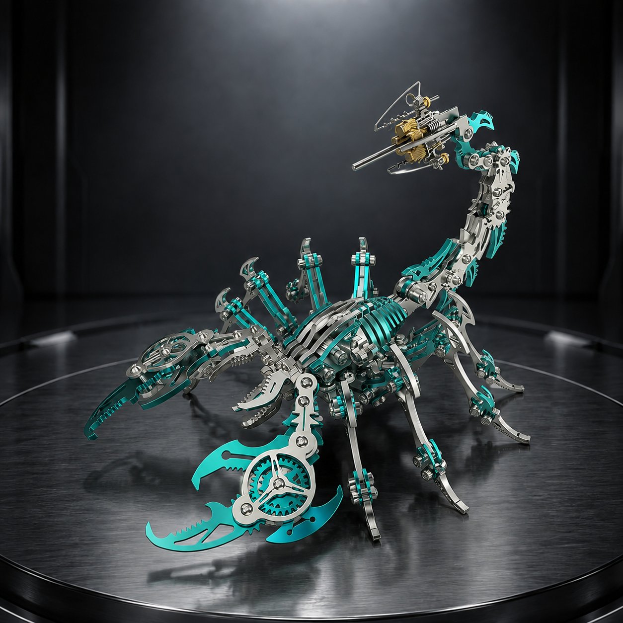 🦂 Build Your Own Mechanical Scorpion — A Steampunk Metal Puzzle Kit That Turns Into A Stunning Desk Art Piece