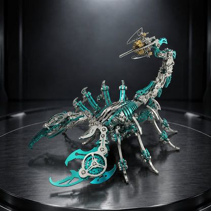 🦂 Build Your Own Mechanical Scorpion — A Steampunk Metal Puzzle Kit That Turns Into A Stunning Desk Art Piece