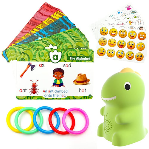 Dinosaur Talking Pen with Phonics Cards