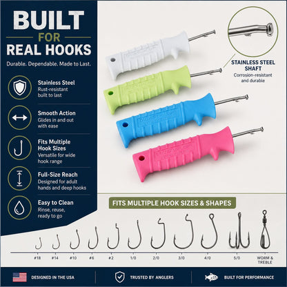 Fishhook Removal Tool for Safer and Faster Hook Extraction