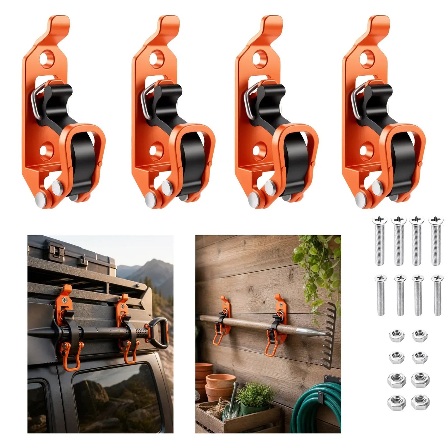 Heavy-Duty Shovel/Axe Holder