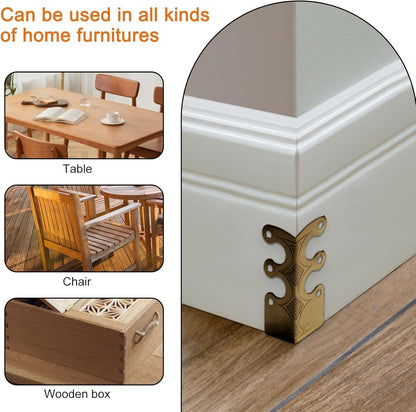 Baseboard Corner Protectors for Furniture