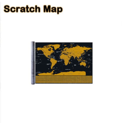 🎉Scratch Map of the World
