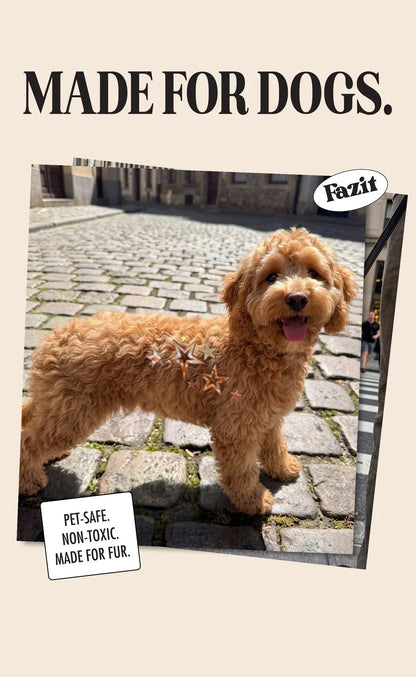 💫Temporary Dog Fur Tattoos – Waterproof, Pet-Safe & Easy to Remove | 4 Patches Per Pack🐾