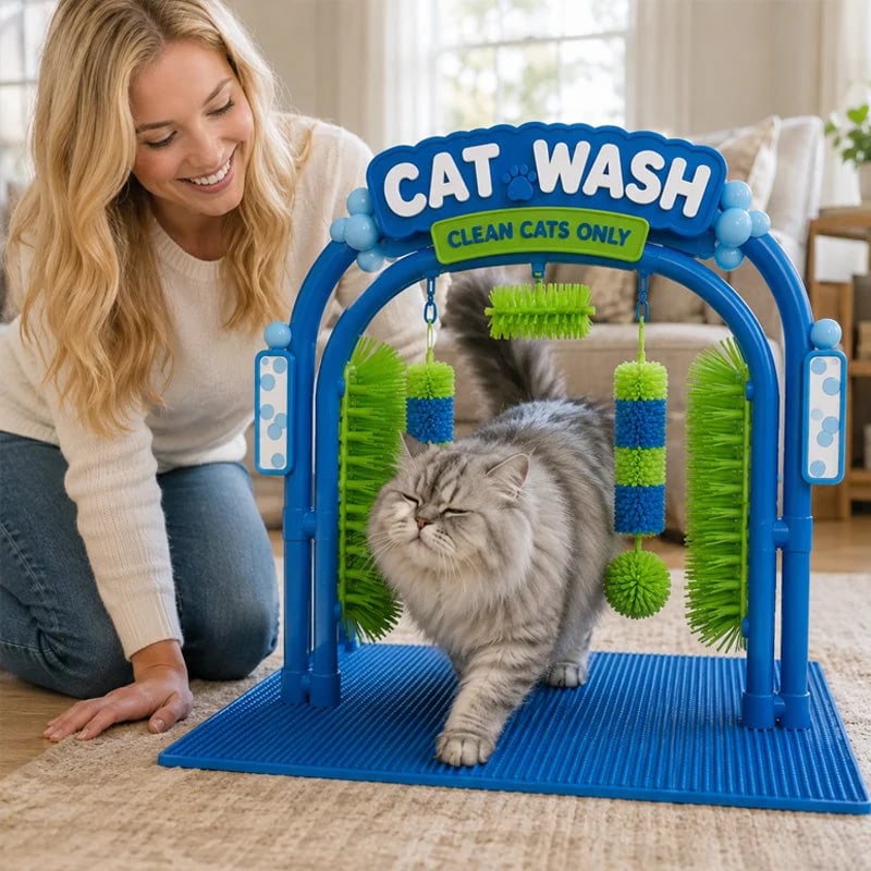 Cat Wash Grooming Station🐱
