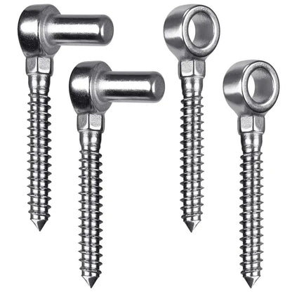🔥Heavy-Duty M12 Fence Gate Hinge & Bolt Set (2-Pack)