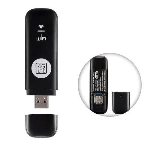 📶 4G LTE USB WiFi Router – Portable Hotspot Adapter