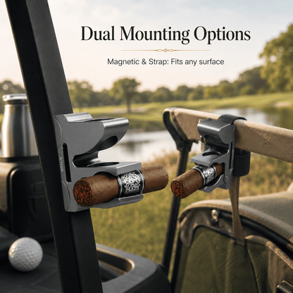 🔥Universal Magnetic Cigar Clip for Golf Cart