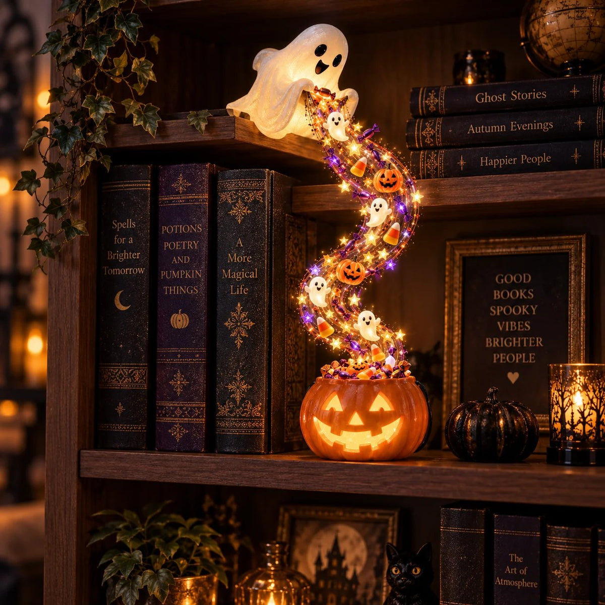 🎃 Halloween Special – Magic Cascade Shelf Light, 5 Styles