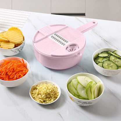 12-in-1 Multifunction Tool for Cutting Vegetables