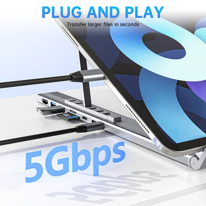 🔥HOT SALE🔥Buy 1 Get Free Shipping💥💻 8-in-1 USB-C Laptop Stand,Best Gifts