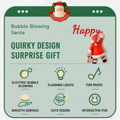 Funny Christmas Bubble Toy