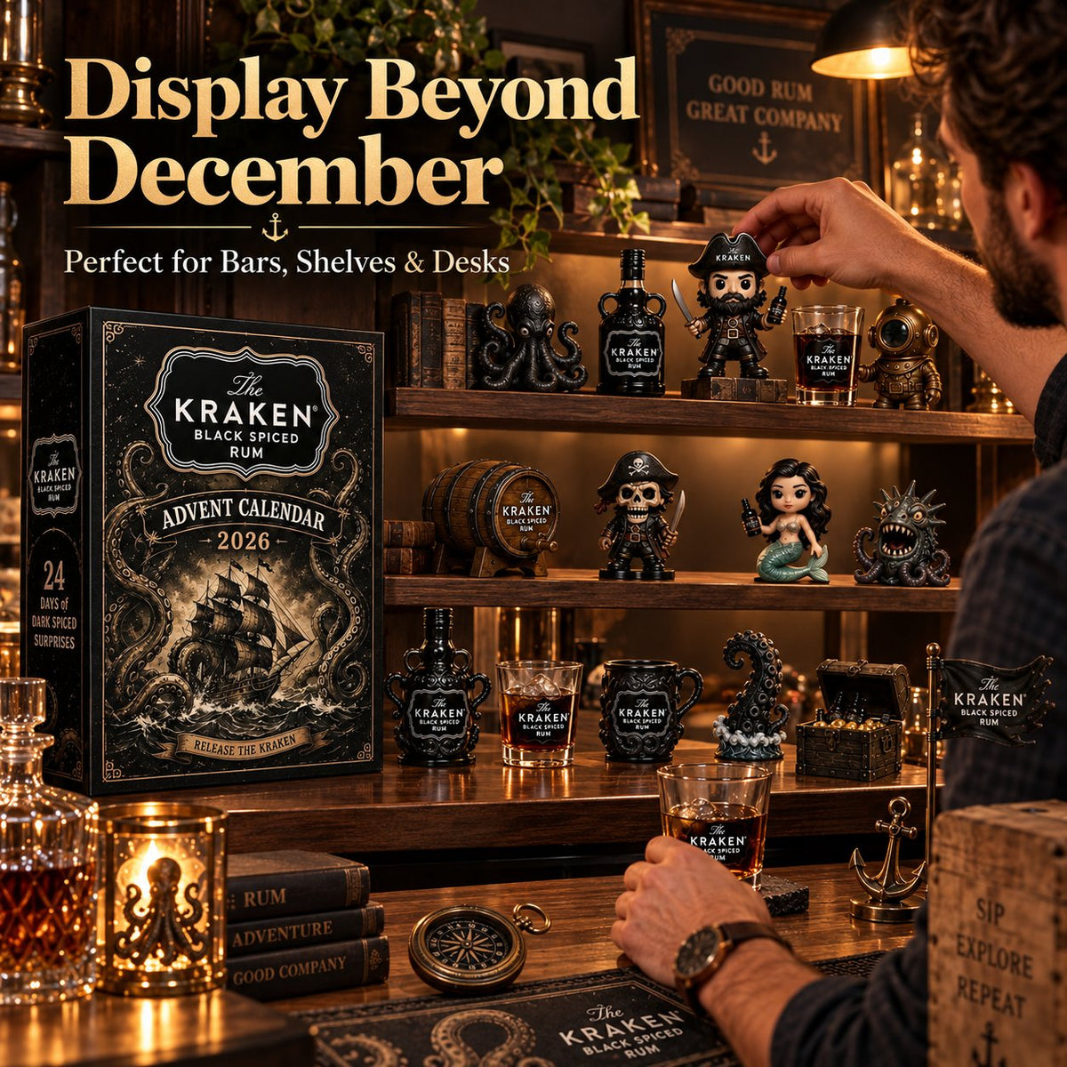 Deep Sea Pirate Advent Calendar – 24 Nautical Fantasy Collectibles