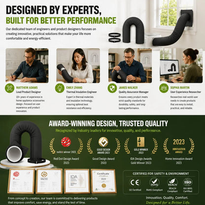 🥳2026 HOT SALE🥳💞50K+ SOLD!❄️ AC Pipe Insulation Cover –  reusable. Protects pipes & adds a clean look. Easy to install. A simple home upgrade! 🏠✨