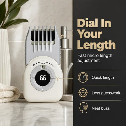 ✂️📱 Cordless Hair Clipper – 4-in-1, Waterproof, USB-C – for Hair & Beard! 🌟