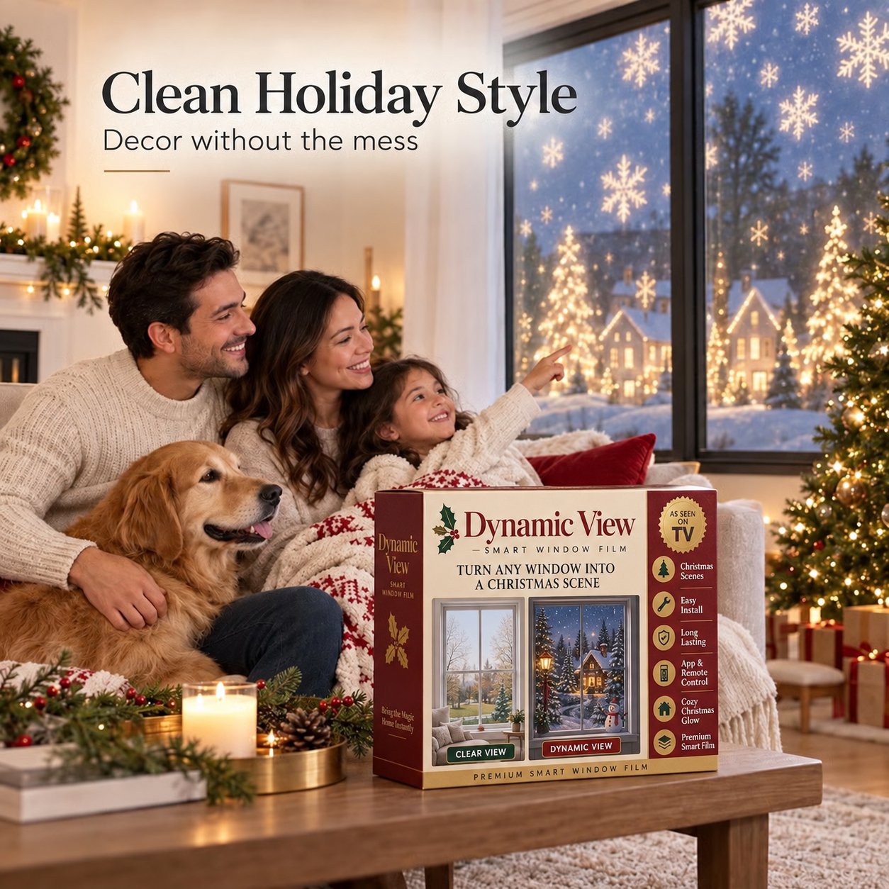 ⛄Magical Smart Window Film Kit