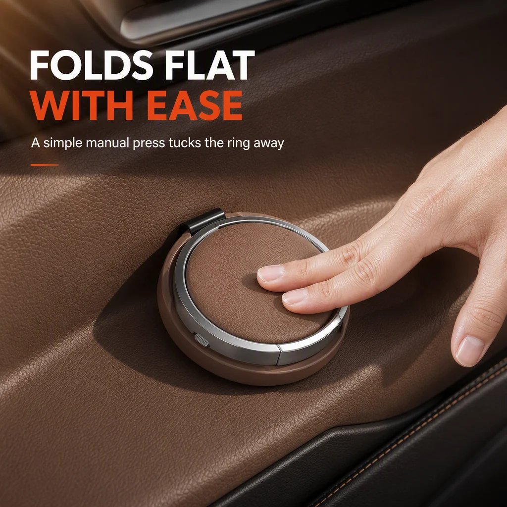 Foldable Car Cup Holder with Hook – 5 Interior Colors