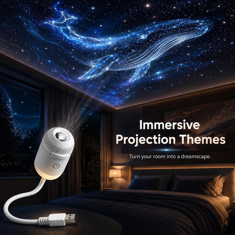 flexible adjustable USB star projector