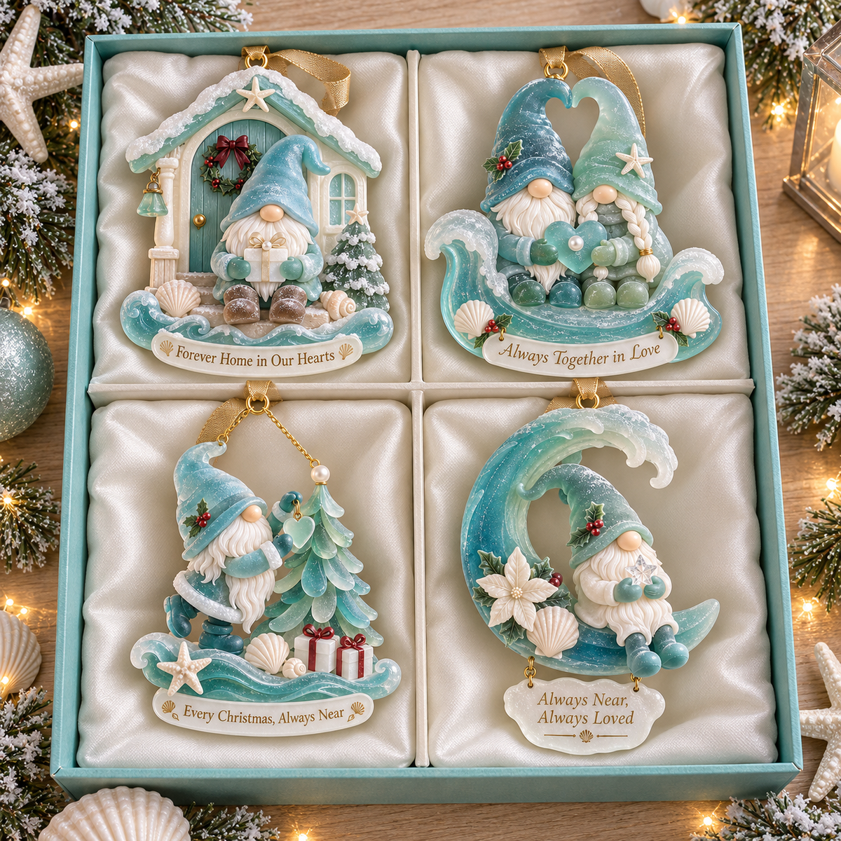 Coastal Gnome Christmas Decor | Enduring Love