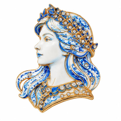 Luxury Zodiac Enamel Brooch – Turn a Simple Blazer into a Statement ✨