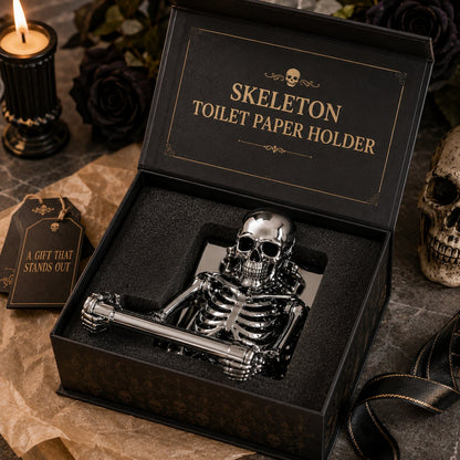 Skeleton Toilet Paper Holder